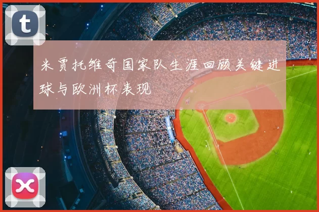 米贾托维奇国家队生涯回顾关键进球与欧洲杯表现
