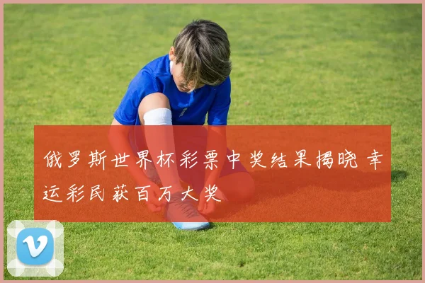 俄罗斯世界杯彩票中奖结果揭晓 幸运彩民获百万大奖